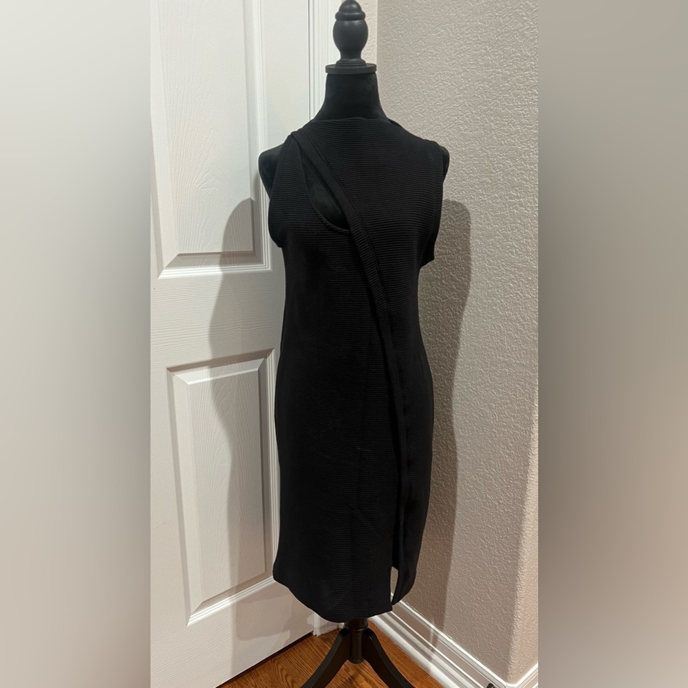 Nu Construction Women’s Black Dress Made in Los Angeles Size Medium